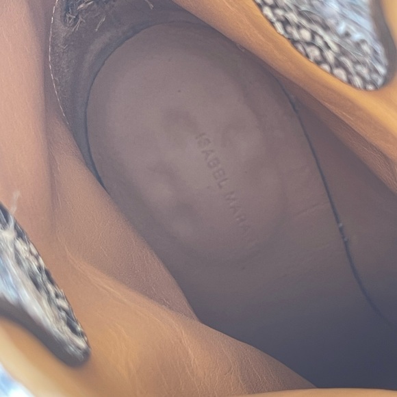 Isabel Marant snakeskin booties - Picture 10 of 15